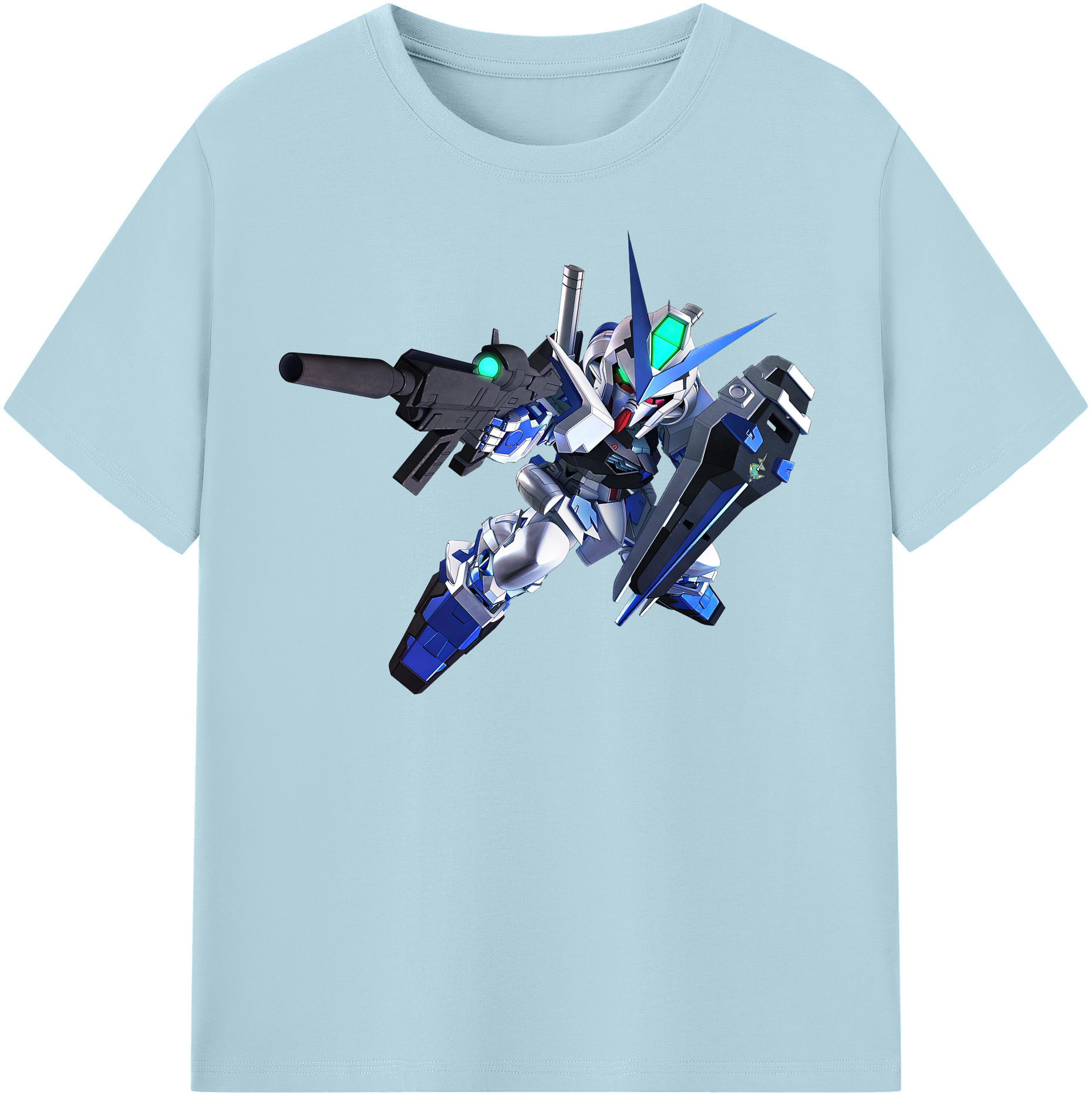 （画像用） 機動戦士ガンダム Mobile Suit Gundam 綿100％半袖Tシャツ（フロントプリント）